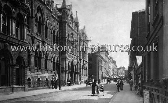 Queen Street, Exeter, Devon. c.1920's